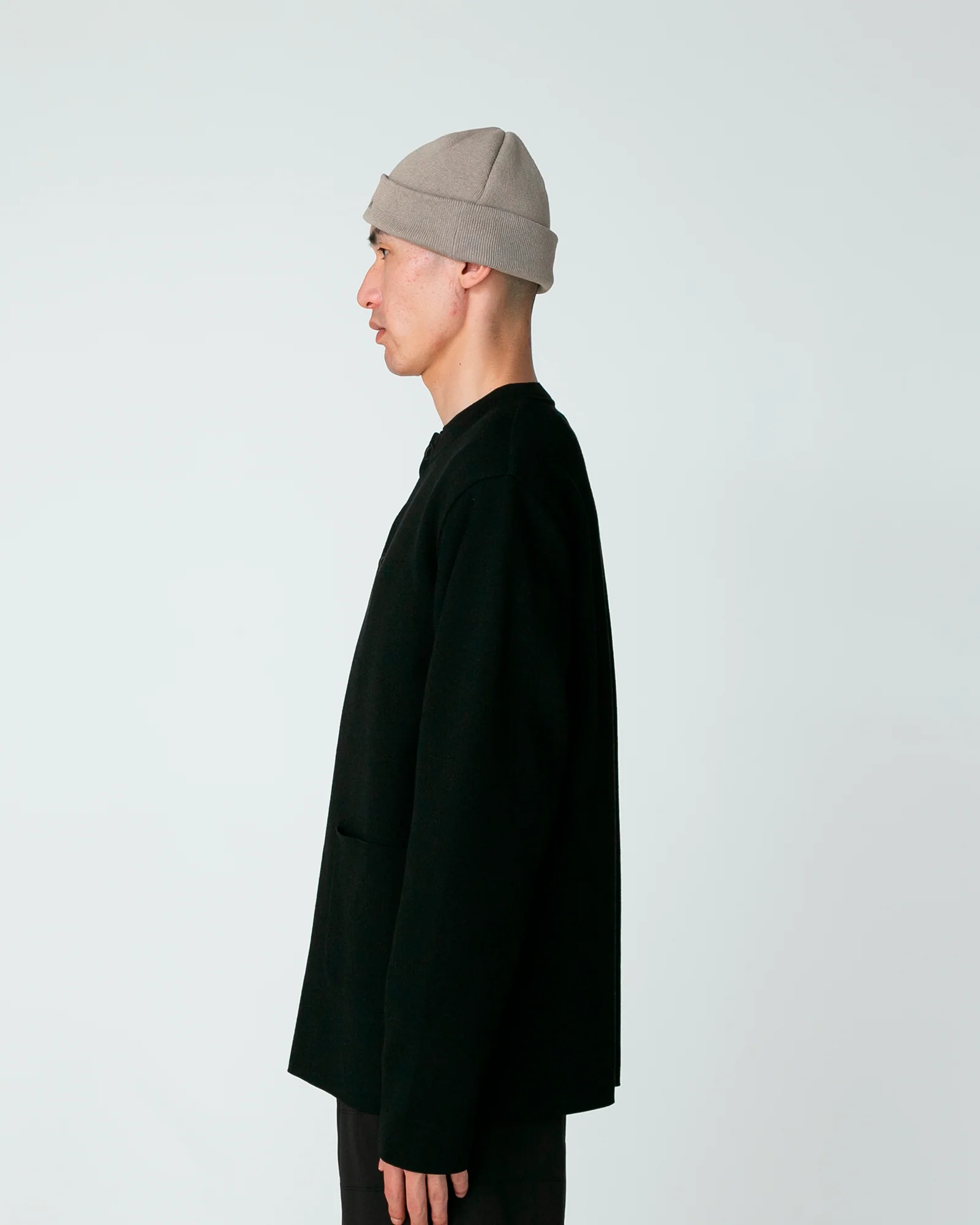 Co/Pe Knit Cardigan - Image 5