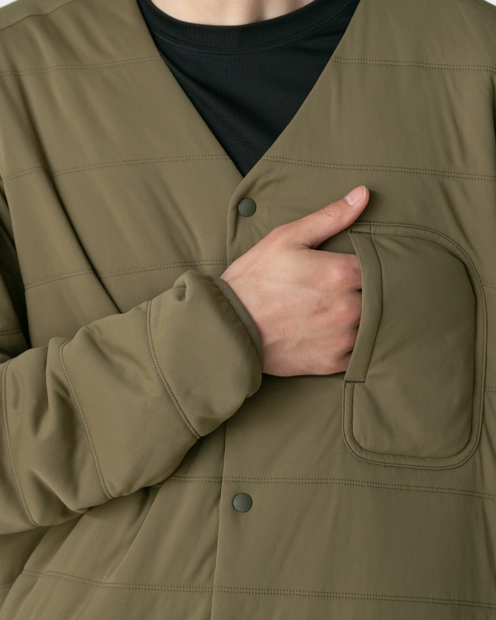 Flexible Insulated Cardigan - Image 5