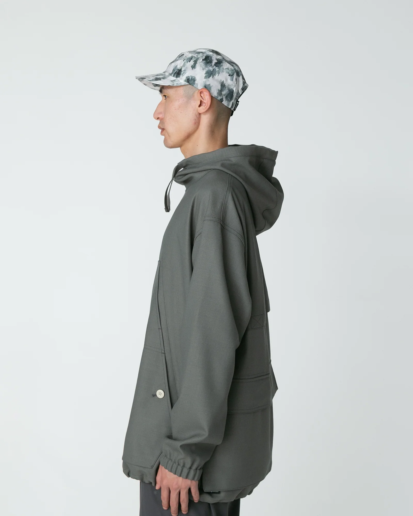 Hybrid Wool Utility Parka - Image 7