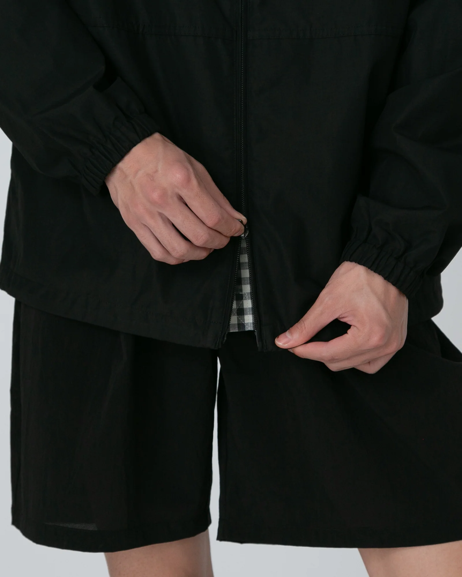 Light Mountain Cloth Zip Up Parka - Image 8