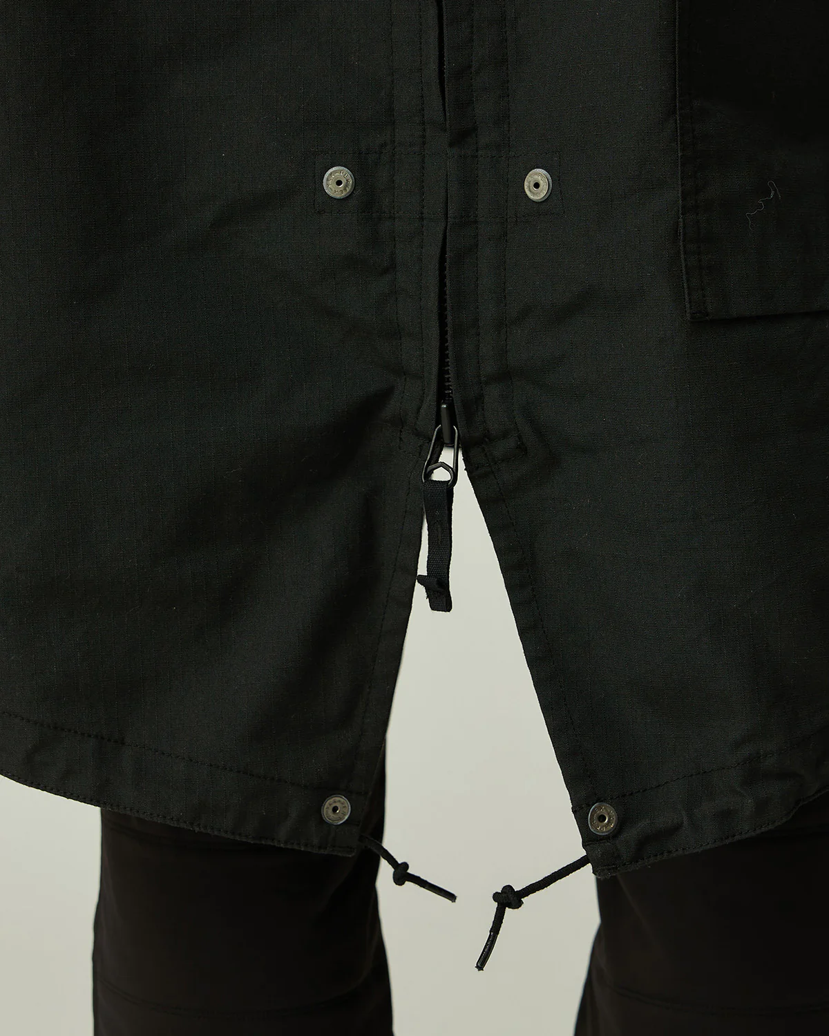 Takibi Ripstop Adjustable Fishtail Coat - Image 13