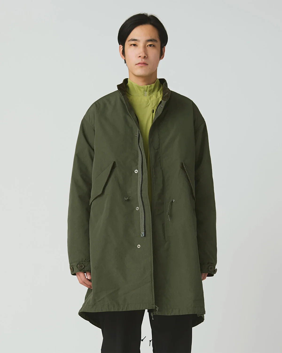 Takibi Ripstop Adjustable Fishtail Coat - Image 21