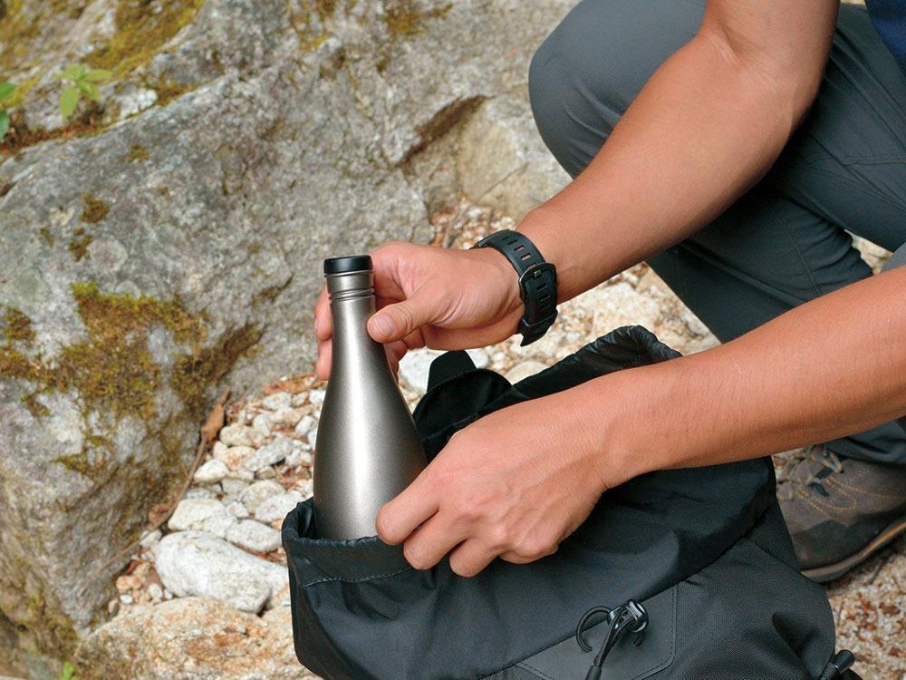 Titanium Sake Bottle - Image 4